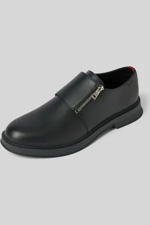 HUGO BOSS Lederschuhe mit Monk Straps Modell 