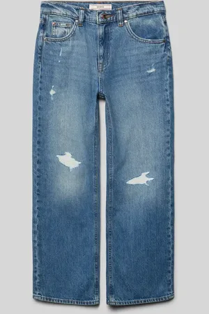 Guess Regular Fit Jeans im Used-Look in , Größe 128