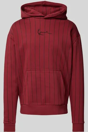 Karl Kani Hoodie mit Label-Stitching in , Größe S