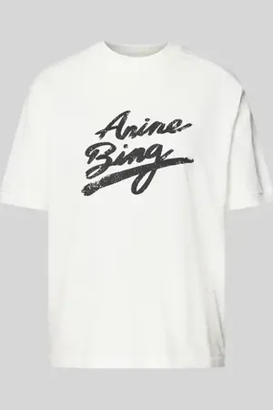 ANINE BING T-Shirt mit Label-Print in , Größe M