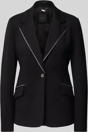 Guess Blazer aus Viskose-Mix mit Pattentaschen Modell 