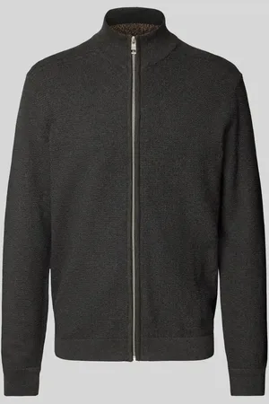 TOM TAILOR Regular Fit Strickjacke aus reiner Baumwolle mit Strukturmuster in , Größe S