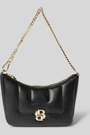 HUGO BOSS Handtasche mit Logo-Applikation Modell 