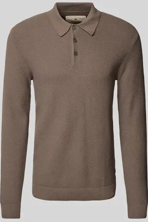 JACK & JONES Strickpullover mit Polokragen Modell 