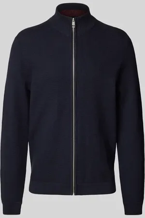 TOM TAILOR Regular Fit Strickjacke aus reiner Baumwolle mit Strukturmuster in , Größe S
