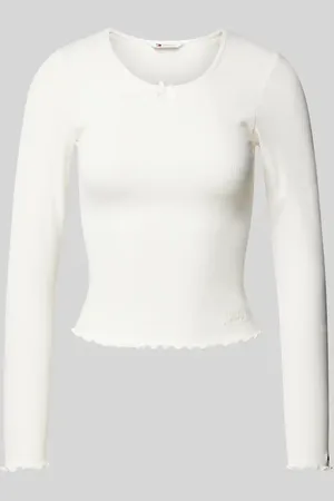 Tommy Hilfiger Longsleeve mit Schleifen-Detail in , Größe XS