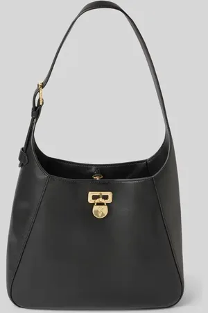 Ralph Lauren Handtasche mit Label-Applikation Modell 
