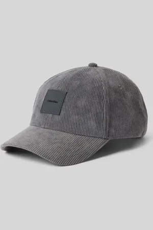 Calvin Klein Basecap aus Cord mit Label-Patch in , Größe 1
