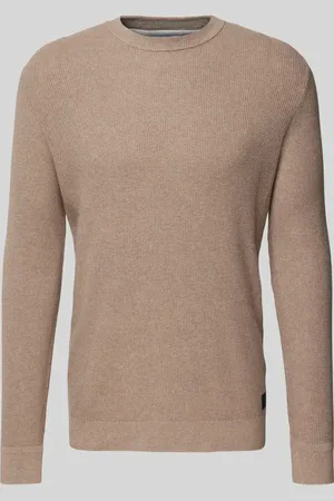 TOM TAILOR Regular Fit Strickpullover aus reiner Baumwolle in , Größe S