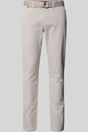 McNeal Slim Fit Chino mit Strukturmuster in , Größe 42