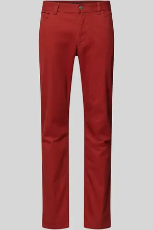 Christian Berg Straight Leg Hose mit Strukturmuster in , Größe 38/32