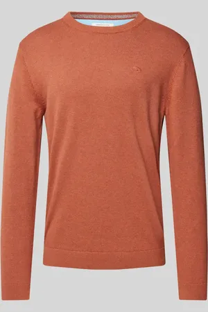 TOM TAILOR Regular Fit Strickpullover aus reiner Baumwolle in , Größe M