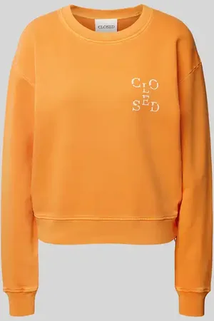 Closed Oversized Sweatshirt mit Label-Print in , Größe XS