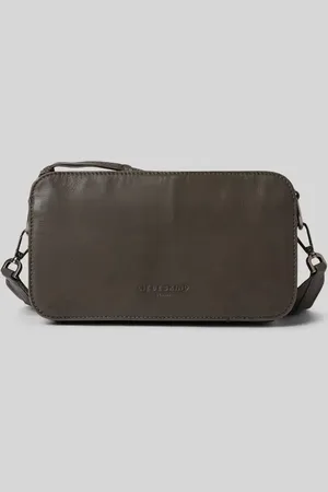 liebeskind Lederhandtasche mit Label-Prägung Modell 