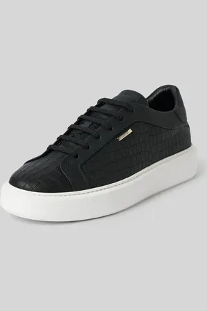 Antony Morato Sneaker aus Leder mit Label-Detail Modell 