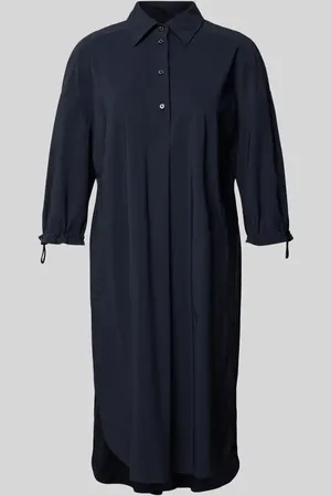 Marc Cain Knielanges Kleid mit 3/4-Arm in , Größe 34