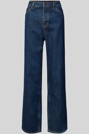 Hugo Blue Wide Leg Jeans im 5-Pocket-Design Modell 