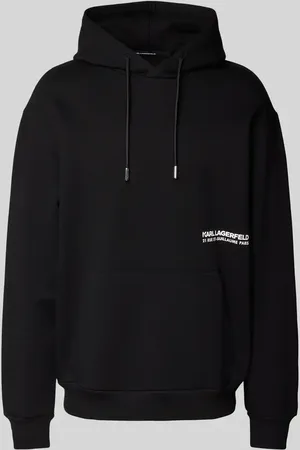 Karl Lagerfeld Oversized Hoodie mit Label-Print in , Größe S