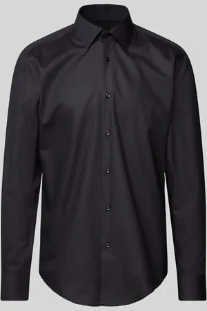 HUGO BOSS Regular Fit Business-Hemd mit Kentkragen Modell 