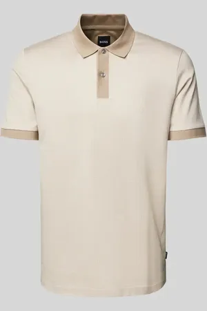 HUGO BOSS Regular Fit Poloshirt mit Label-Detail Modell 