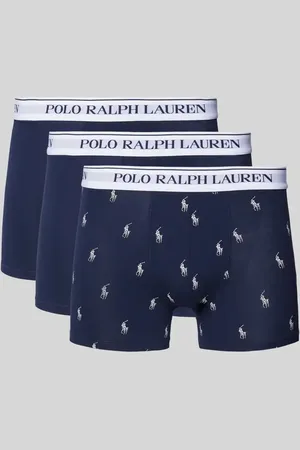 Ralph Lauren Trunks mit elastischem Logo-Bund im 3er-Pack in , Größe M