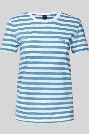 HUGO BOSS T-Shirt mit Label-Print in , Größe XS