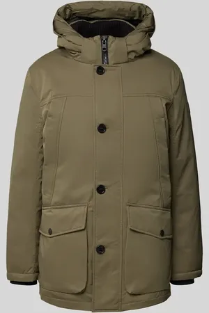 TOM TAILOR Parka mit abnehmbarer Kapuze in , Größe M