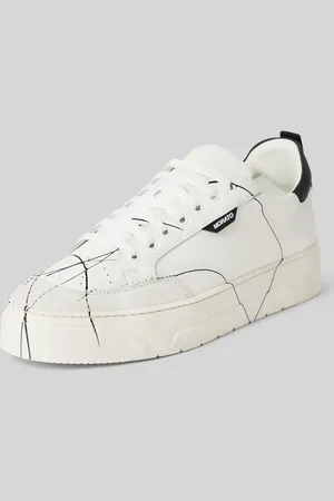 Antony Morato Sneaker aus Leder mit Label-Detail Modell 