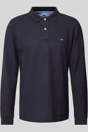 Fynch-Hatton Regular Fit Poloshirt mit Logo-Stitching in , Größe S