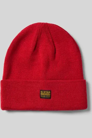 G-Star Beanie mit Label-Patch Modell 