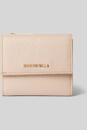 Coccinelle Portemonnaie mit Label-Applikakation in , Größe 1