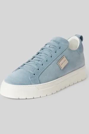 Antony Morato Low Top Sneaker aus Leder mit Label-Detail in , Größe 43