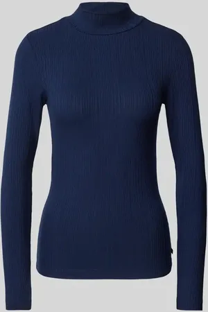 QS by s.Oliver Longsleeve mit Stehkragen in , Größe M