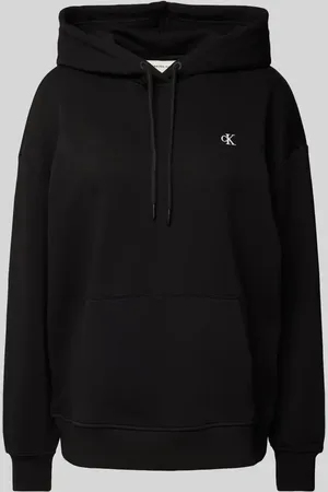 Calvin Klein Hoodie mit Logo-Stitching Modell 