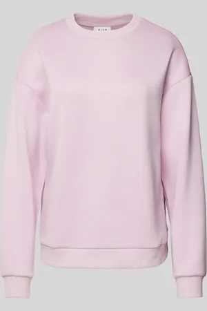 VILA Sweatshirt mit gerippten Abschlüssen Modell 
