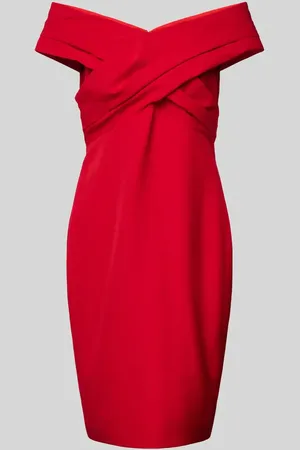 Ralph Lauren Off-Shoulder-Kleid mit Nahtreißverschluss Modell 
