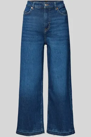 HUGO BOSS Wide Leg Jeans mit Gürtelschlaufen Modell 
