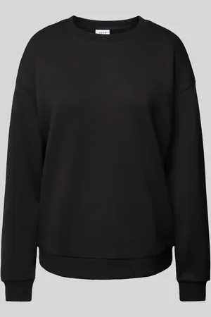 VILA Sweatshirt mit gerippten Abschlüssen Modell 