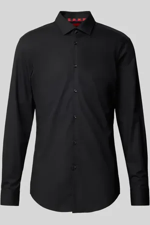 HUGO BOSS Regular Fit Businesshemd aus reiner Baumwolle Modell 