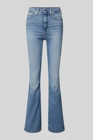 Calvin Klein Skinny Fit Bootcut Jeans im 5-Pocket-Design in , Größe 25/30