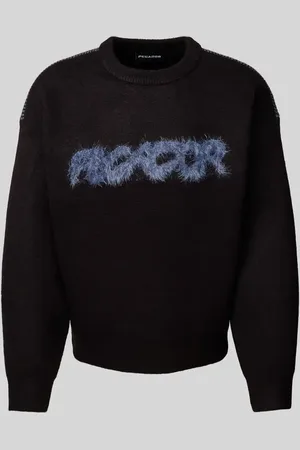Pegador Oversized Strickpullover mit Label-Detail in , Größe XS