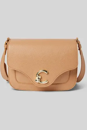 Coccinelle Crossbody Bag aus Leder mit Label-Detail in , Größe 1