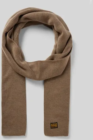 G-Star Schal mit Label-Patch Modell 
