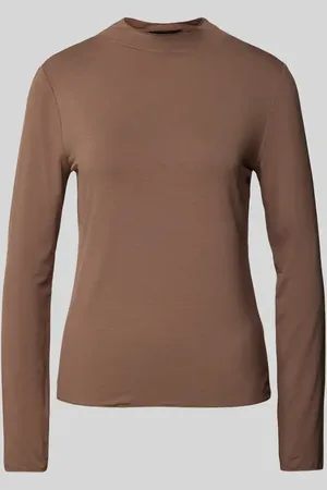 Someday Longsleeve aus Viskose mit Stehkragen Modell 