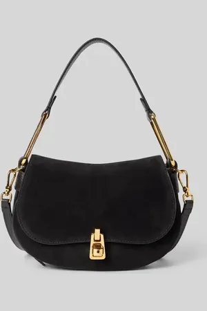 Coccinelle Handtasche aus Leder mit Label-Detail Modell 