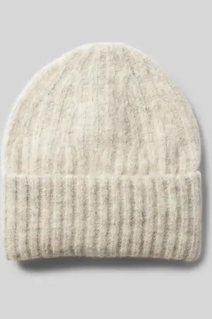 American Vintage Beanie mit Strukturmuster und Alpaka-Anteil Modell 