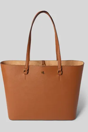 Ralph Lauren Handtasche mit Label-Applikation Modell 