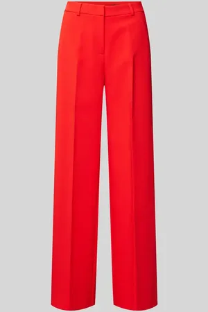 Comma, Straight Leg Stoffhose mit Bügelfalten in , Größe 38/32