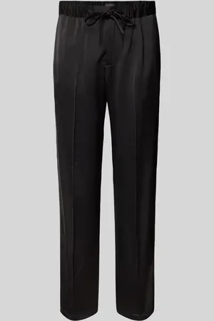 Scotch&Soda Relaxed Fit Stoffhose mit Label-Patch in , Größe M