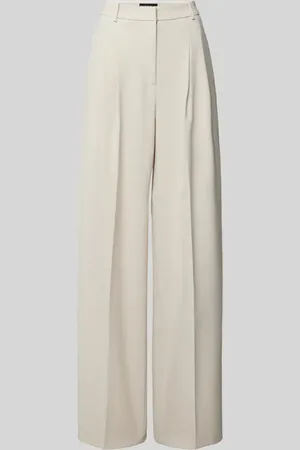 Cambio Wide Leg Stoffhose mit Bundfalten Modell 